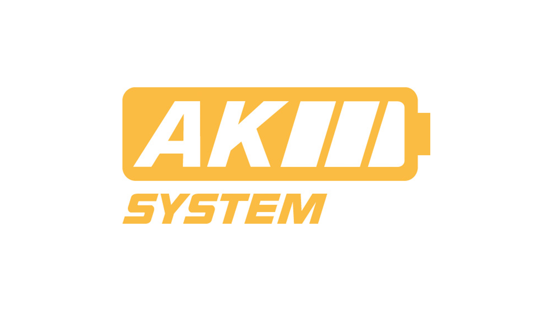 Icono de batería naranja para el sistema STIHL AK