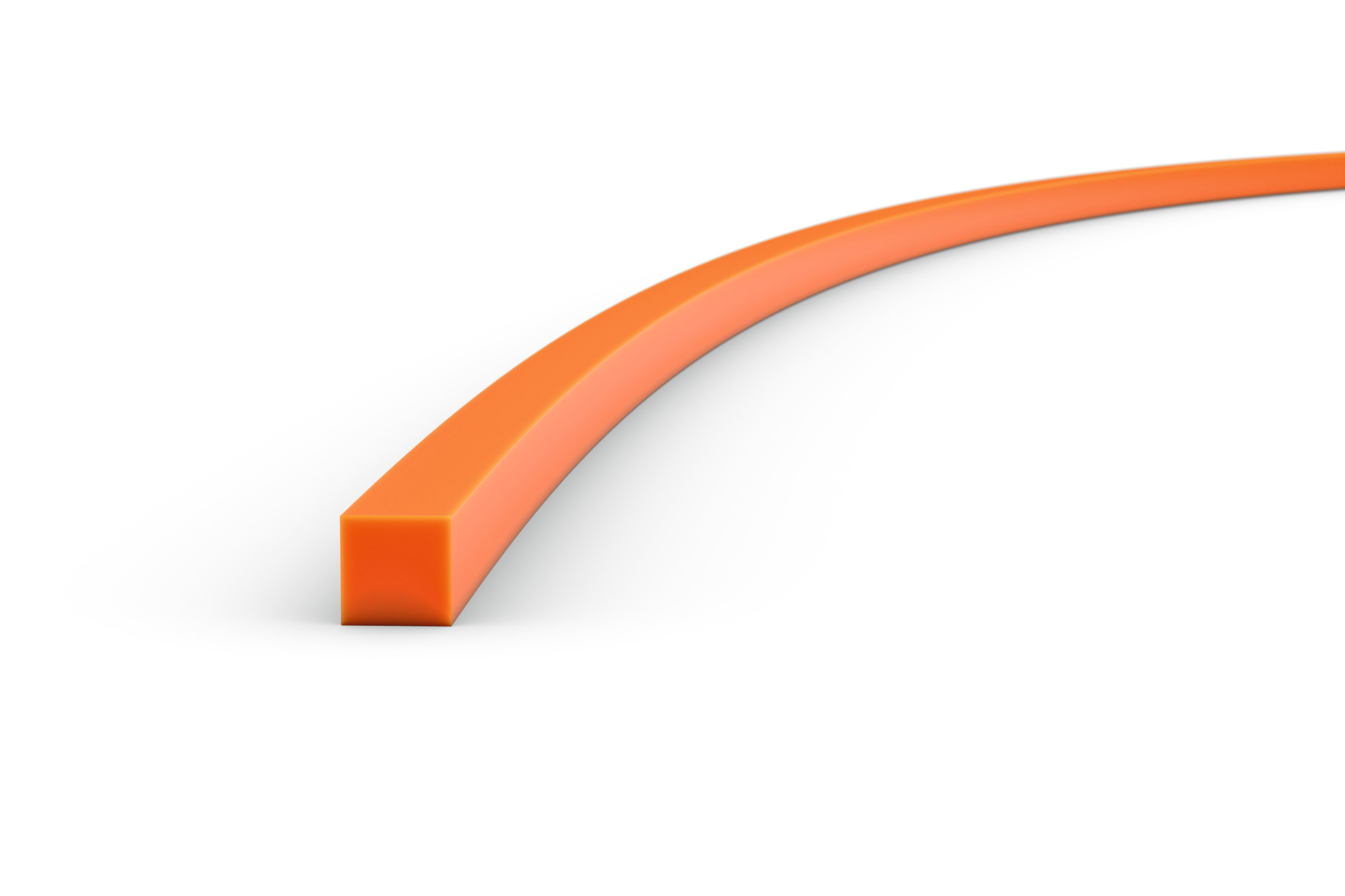 Hilo cuadrado Ø 2.4 mm | Naranja